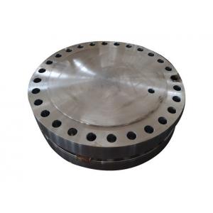 China Hot Forging SAE1045 C45 Carbon Nitriding Round Disc Used In Drilling Machinine supplier
