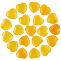 China Yellow Aventurine / Topaz Heart Shaped Crystals For Meditation on sale