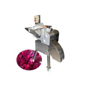 20mm Vegetable Dicer Machine Yellow Peach Pineapple Cutting Machine