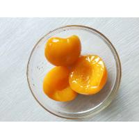 China Cling Peach 425g / 820g Yellow Peach Halves Canned Peach in Syrup on sale