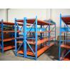 Powder Coated Commercial Storage Racks , Light Duty Metal Racking Shelving