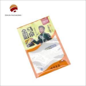 Custom Printed High Barrier Heat Seal Aluminum Foil Retort Bag PET/AL/PA/RCPP 130 Degrees Heat Seal