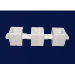 Custom Zirconia Ceramic Parts ZrO2 / Zirconia Ceramic Connector  High Corrosion Resistance