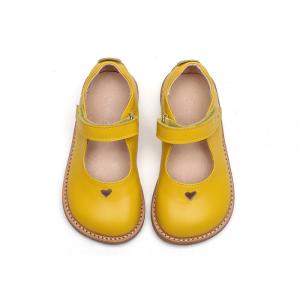 China Size Chart Stylish Kids Shoes Wear-resistant Outsole Real Leather Pretty OEM ODM supplier