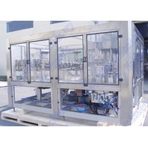 China 5.5 KW Power Apple Juice Bottling Machine 95 Degree High Temperature Filling supplier
