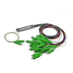 2x32 SC APC colored 0.9mm fiber cable single mode mini  PLC splitter