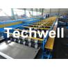 High Precision Steel Structure Floor Deck Roll Forming Machine For Metal Decking