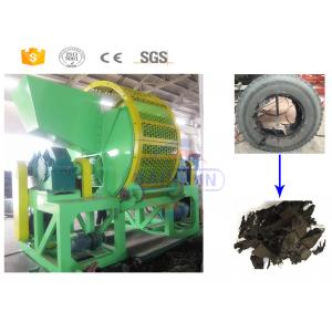 High capacity used truck tyre cutting shredder machine for sale with CE