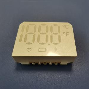 China SMD Seven Segment Display Common Anode 10mm Digit height For Forehead Thermometer supplier