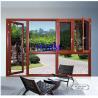 China High end Composite Wood clad aluminum casement Windows with Double Glazing for Mexico market wholesale