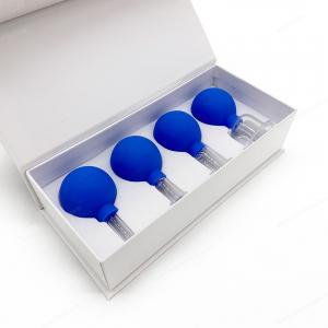 China 55mm Medical Grade Glass PVC Massage Cupping Cup Set Suction Therapy good for health supplier