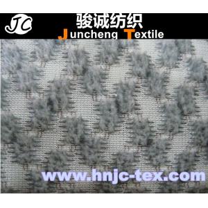 China Tela high-density do poliéster 3D de China com teste padrão de quatro pentes para o fabricante do sofá/pano supplier