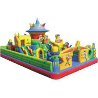 China Inflatable jumping castle indoor playground 1000D Vinyl Coated Tarpaulin on sale