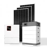 China Lithium Battery Energy Storage Systems Complete 8 Kw 10 Kw 12kw 15kw Solar Hybrid System Off Grid Solar Panel System on sale