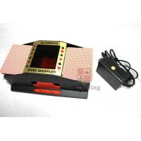 China Texas Game Battery Power Playing Card Shuffler Color Printing on sale