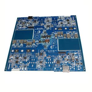Efficient Turnkey PCB Assembly Manufacturing Bule Solder Mask PCB Design Consumer Electronics