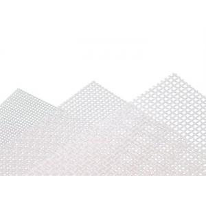 White 0.72x0.72mm Polyester Conveyor Belt Plain Weave Square Hole For Paper Mill