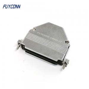 China ISO9001 Metal Backshell Zinc D Sub Cover For 37P D Sub Connector supplier