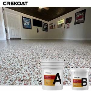 China Long Lasting Clear Epoxy Resin Paint Strong Adhesive For Wooden Flooring supplier