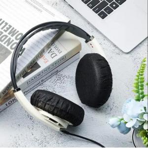 Non Woven Earphone Cover Black / White /Blue Nonwoven Disposable Hygienic Headphone Cover One Time Use Sanitary Ear