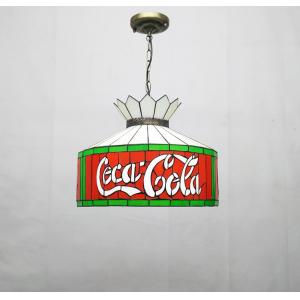 12" Retro Modern Ceiling Light Hanging Decorative Light Indoor Light Cafe Dining Room Stained Glass Pendant Light