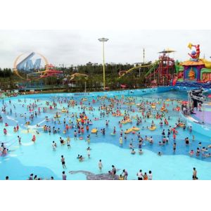 China 1.8m Depth Safe Wave Surf Pool 1.5m Wave Height Thrilling With Advanced Control wholesale
