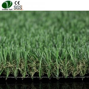 China Natural Looking Green Roof Grass / Leisure Forever Green Artificial Turf supplier