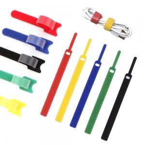 China Multicolor Reusable Cable Management Ties 150mm Electrical Cable Accessories Straps supplier