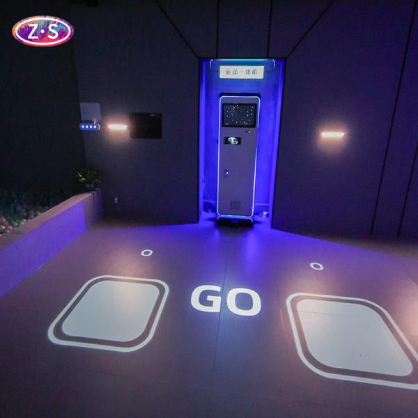 Coin Operator Interactive Projection Game Mobile Multiplayer Projector Game For Floor