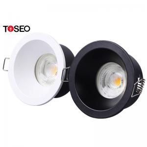 IP65 Black / White Bathroom Ceiling Spotlights AC 220 - 240V RoHS Approved