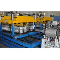 China High Efficiency Plastic Pipe Extrusion Line / Howlowness Spiral Pipe Machine for sale