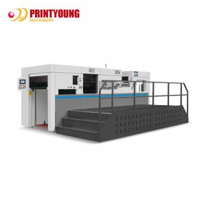 China Flatbed Corrugated Cardboard Paper Die Cutting Machine With Stripping supplier