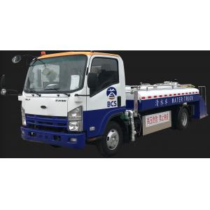 China Electric 3000l Water Service Truck Stainless Steel Tank supplier