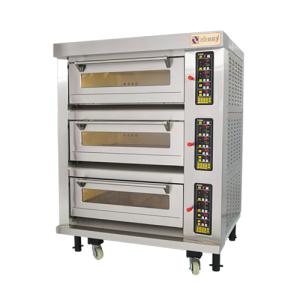China 3 Deck Electric Baking Machine 6 Tray Commercial Electric Baking Oven wholesale