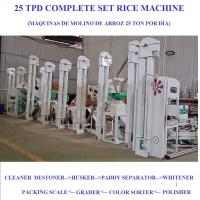 China Low Energy Consumption 25 Ton Per Day Rice Mill Machine Fully Automatic on sale