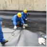 1mm HDPE 地膜 魚の池と埋立地に 幅 1m-8m 現場検査 耐久性