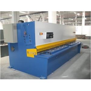 China Plate Sheet Metal CNC Swing Hydraulic Shearing Machines Bosch-Rexroth / Siemens Motor supplier