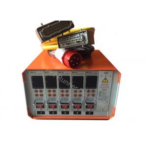 China 5Zone high accuracy hot runner controllers |MD18 hot runner controller manufactures, Orange Color export to India