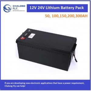 China CLF OEM ODM Lithium Lifepo4 Battery Pack 12V 24V 50AH 100AH 300AH 400AH For Boat Golf Carts Bus Cars Scooters ESS supplier