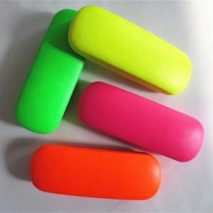 Warm colored leather glasses cases