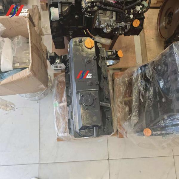 4TNV98 Yanmar Engine Bare Metal Four Cylinder Water Cooled Diesel Engine