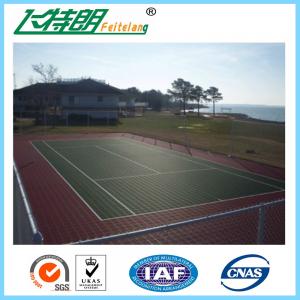 All Weather Sport Court Surface / Basketball Court Painting Playing Surface SGS