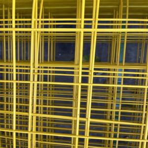 China Customizable 1X2 Black PVC Welded Wire Mesh Panels For Birds Cage supplier