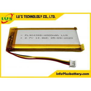 3.7 Volt 4000mAh Rechargeable Battery LP904388 Li-Ion Battery 4000mAh 3.7V Rechargeable Lithium Polymer Ion Battery Pack