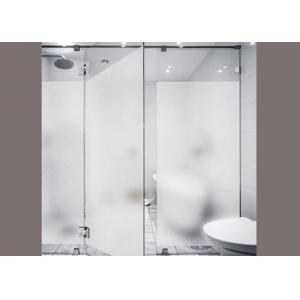 China Anti Impact Decorative Frosted Glass / Frosted Security Glass For Bathroom Door Panel supplier