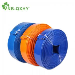 China Diameter 3/4-16 Blue PVC Layflat Hose 2-10bar in Various Colors for Different Needs supplier