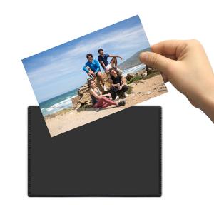 5 X 7 Magnetic Acrylic Picture Frame 4x6" Black Color Easy To Install For Kitchen