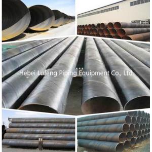 ASTM A554 ERW 316l spiral welded steel pipe for sale ASTM A53 BS1387 BLACK ERW WELDED STEEL PIPE