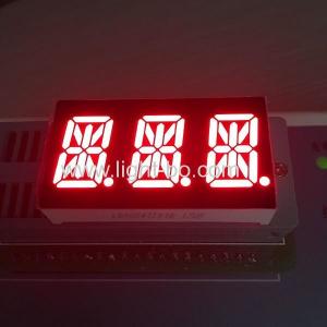 Triple Digit  14 Segment LED Display 0.54 Inch Super Red For Temperature Control