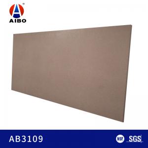 China Cut To Size Light Brown Artificial Quartz Stone Bathroom Vanity Top supplier